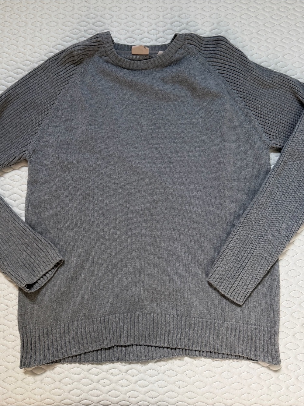 Timberland Men's Heather Gray Crewneck Sweater 0416